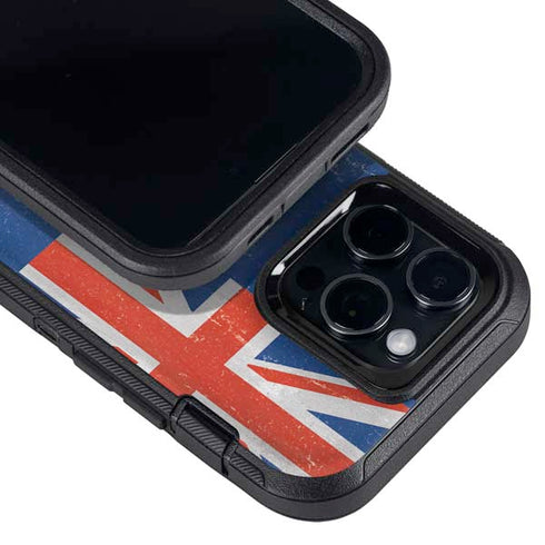 New Zealand Flag Distressed Otterbox Defender iPhone Skin